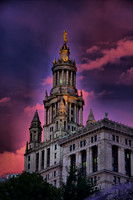 Manhattan Municipal Building @ Night